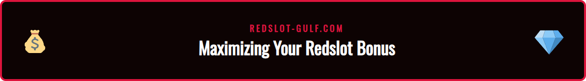 An infographic displaying tips for making the most of a Redslot promo code, including checking wagering requirements and game contributions.